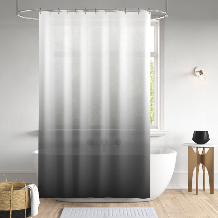 Mercury Row® Rockhampton PEVA Single Shower Curtain & Reviews Wayfair